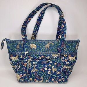Vera Bradley Vera Tote Animal Kingdom Vintage
